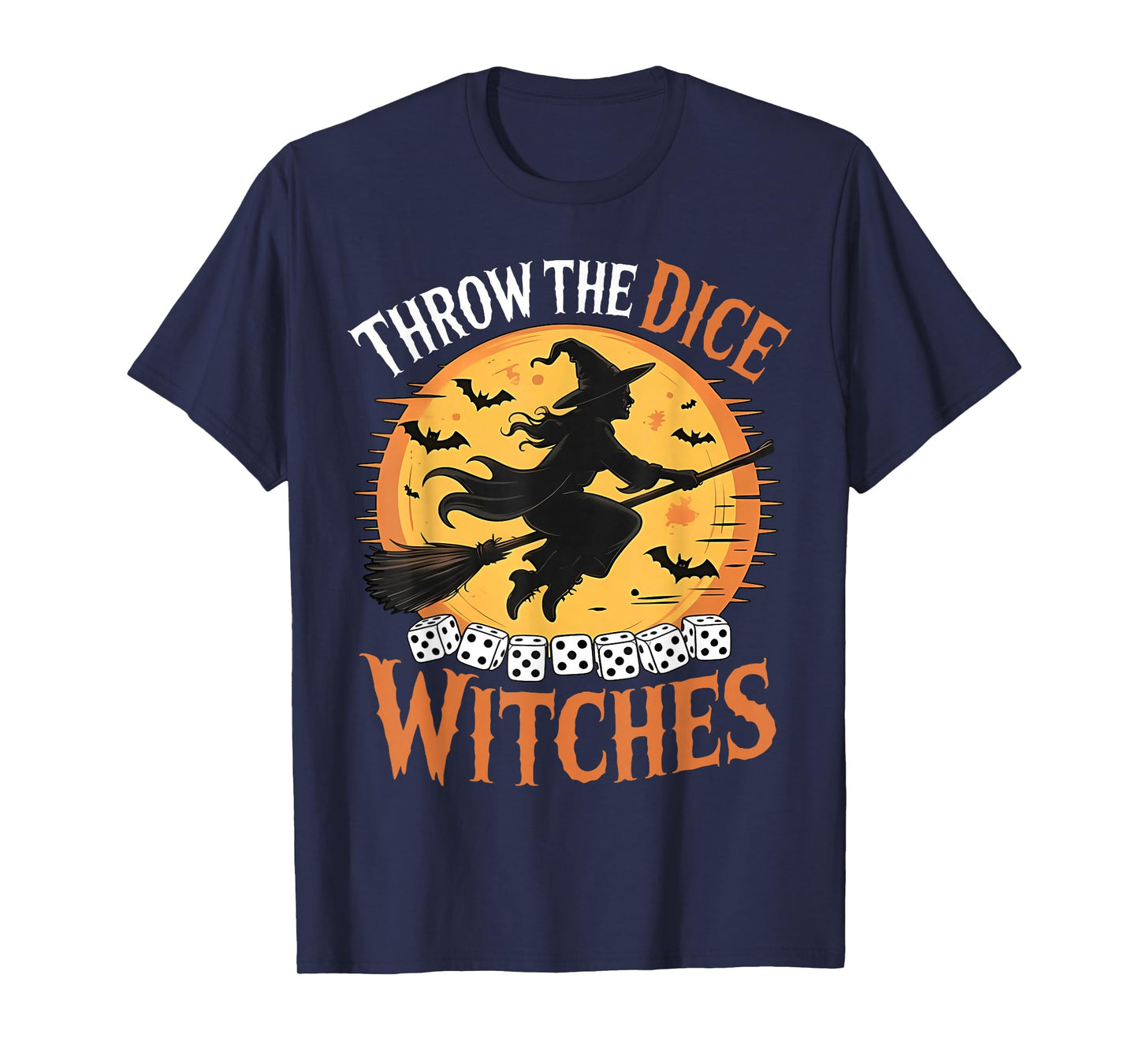 Throw The Dice Witches Bunco Party T-Shirt