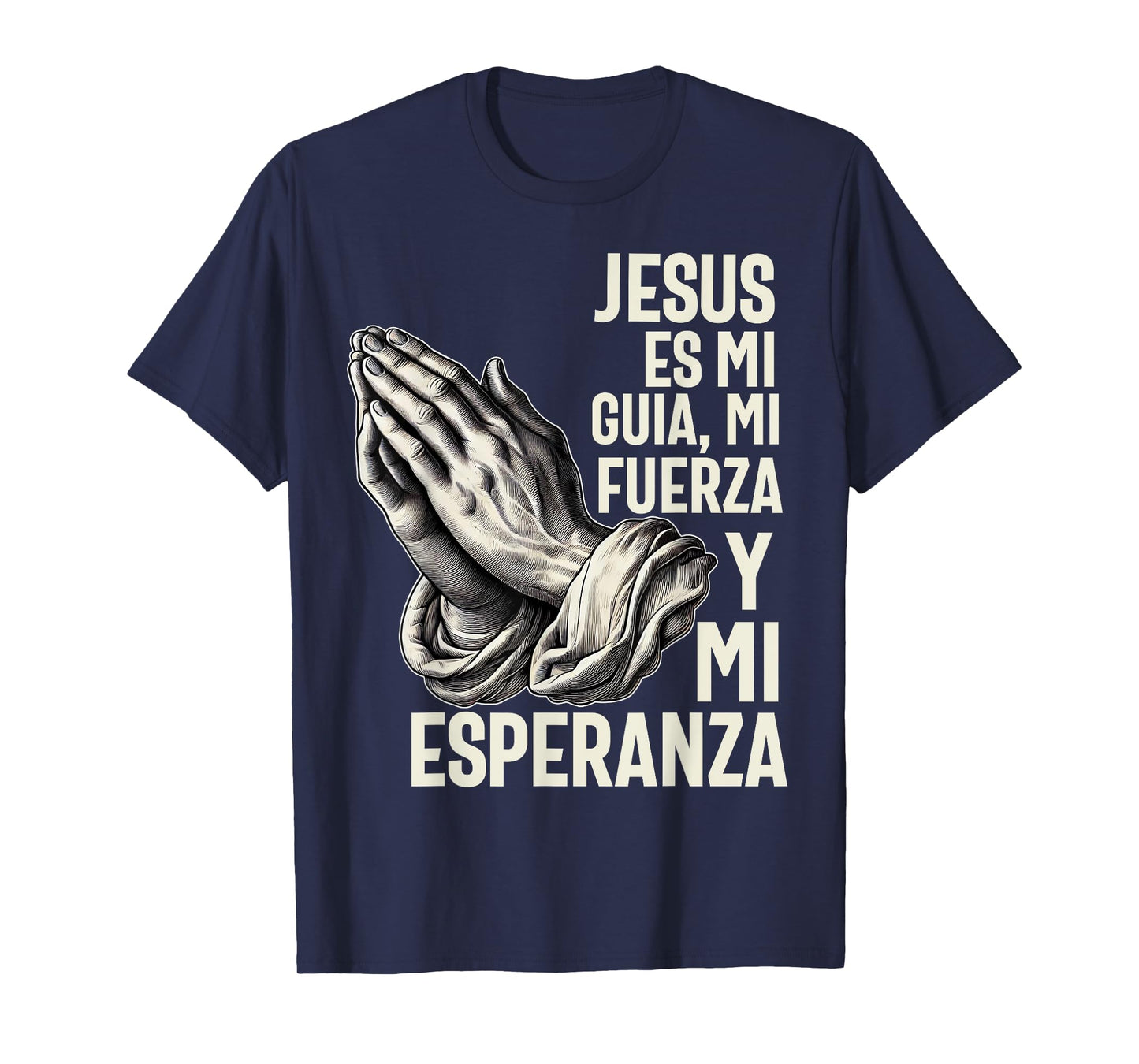 Camiseta cristiana en espanol Hombre Mujer Spanish Christian T-Shirt