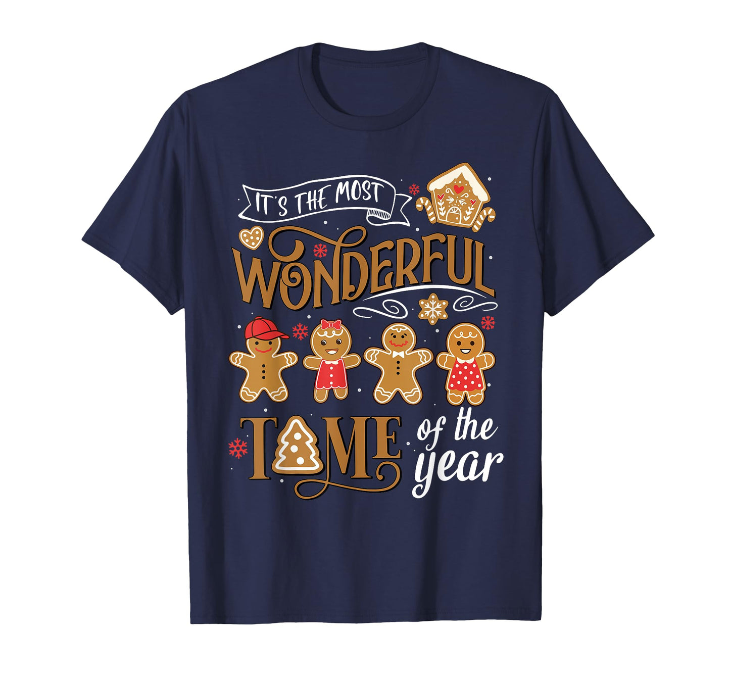 It's The Most Wonderful Time of The Year Christmas Xmas Tree T-Shirt