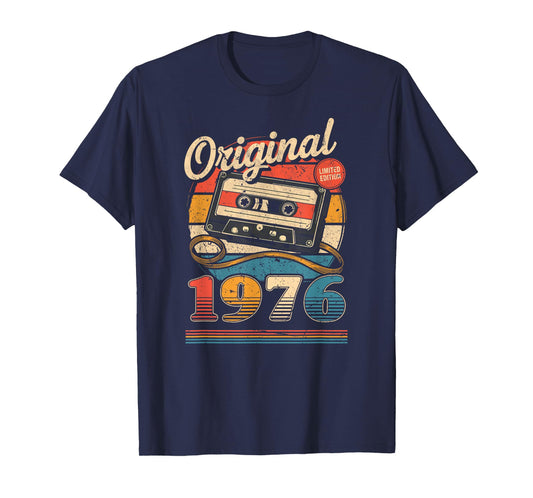 49th Birthday Retro Vintage 1976 Men Women T-Shirt