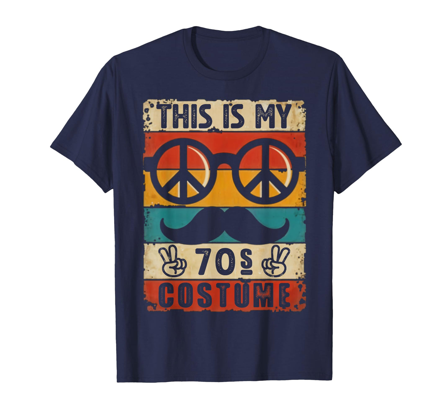 This Is My 70s Costume 70 Styles Men 70's Disco 1970s Outfit T-Shirt
