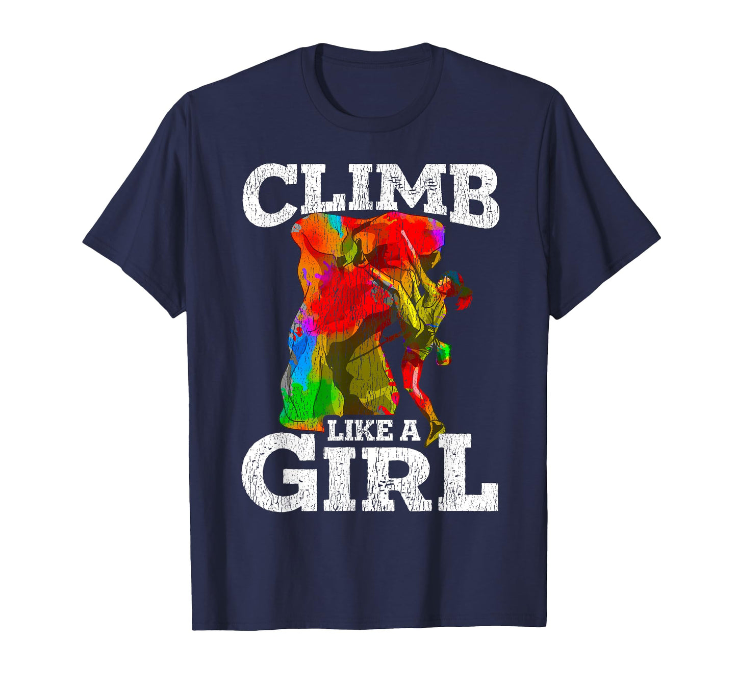 Rock Climbing Bouldering T-Shirt Hiking Wall Climber Gift T-Shirt
