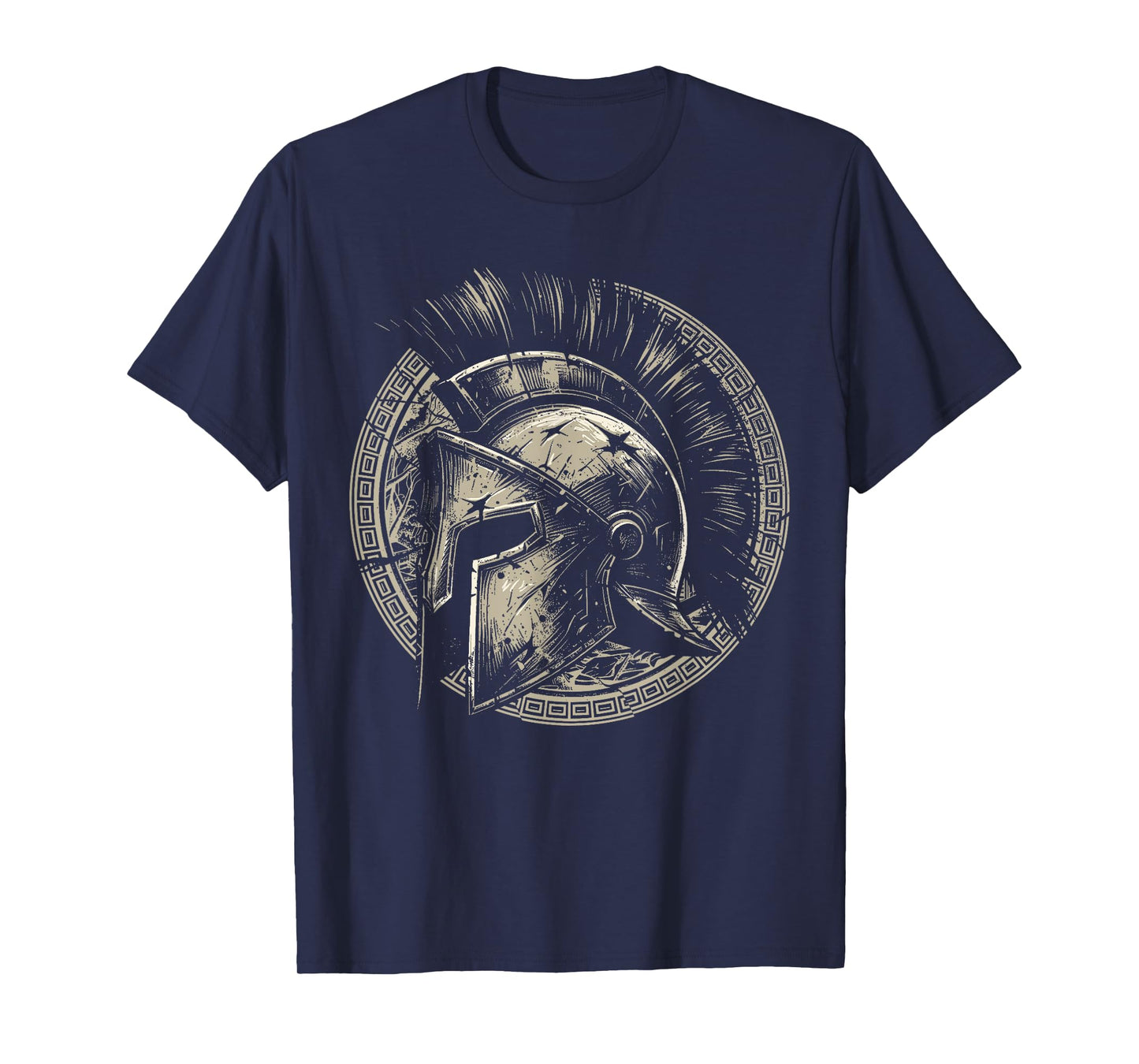 Spartan Shirt Ancient Greek Gladiator Spartan Warrior T-Shirt