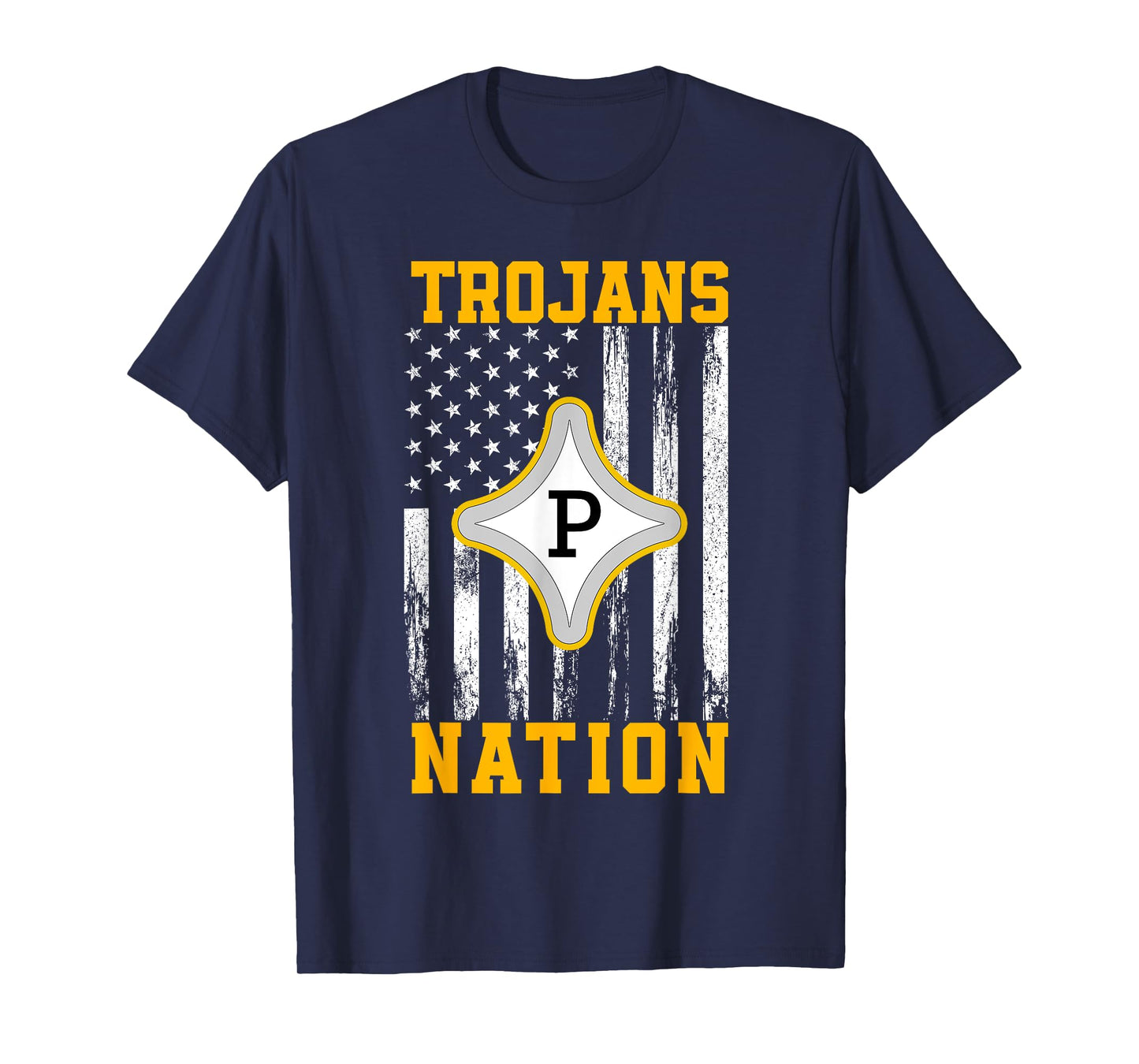 Peach County Trojans Logo Nation HS T-Shirt