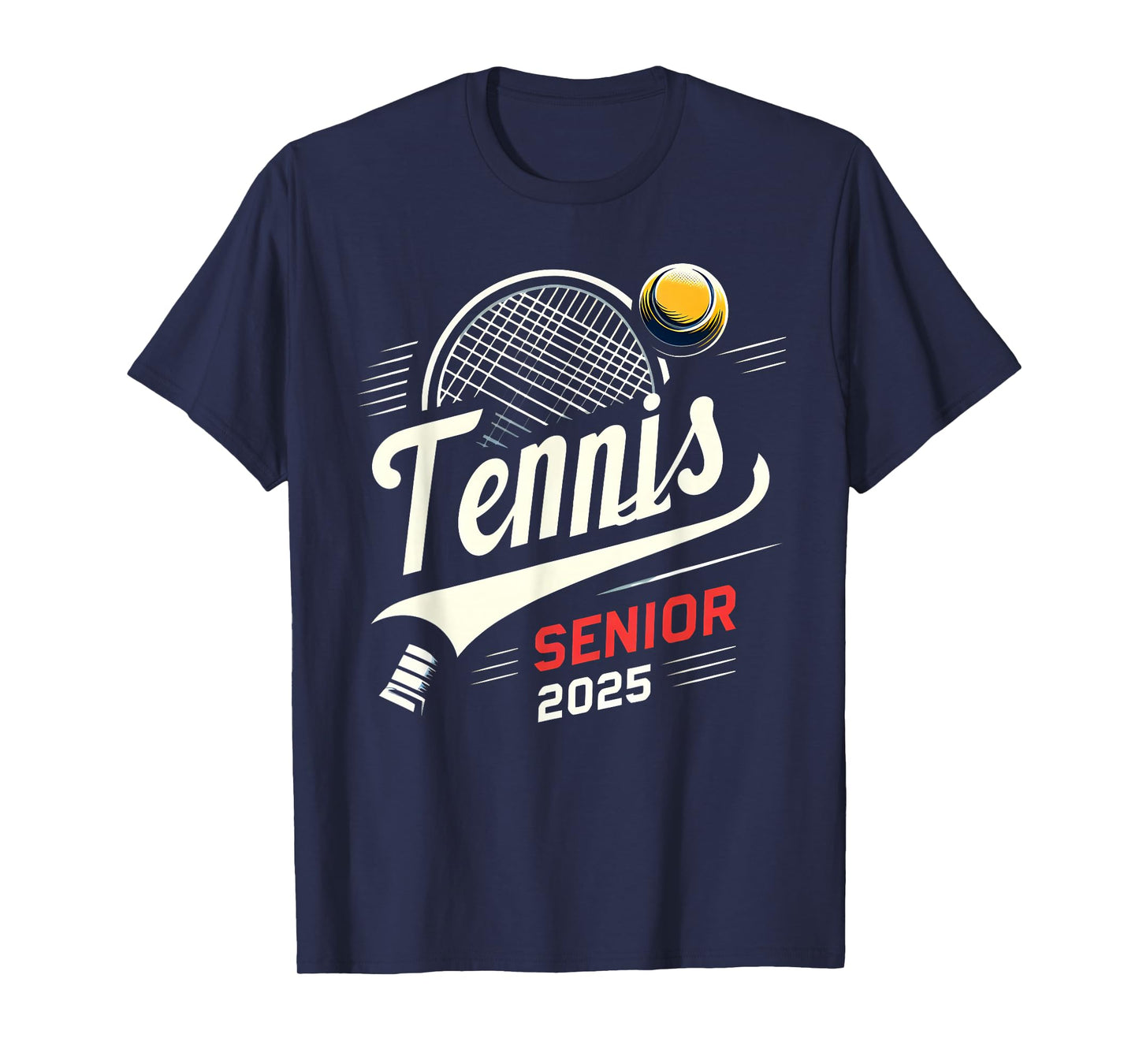 Tennis Senior 2025 Graduation Class of 2025 Graduate Pride T-Shirt