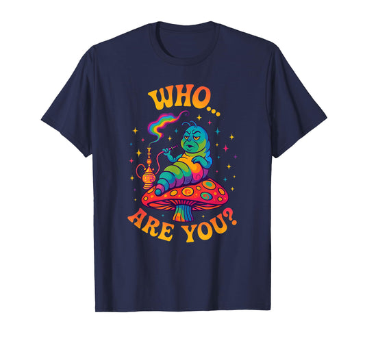 Alice in Wonderland Caterpillar Lewis Carroll Illustration T-Shirt