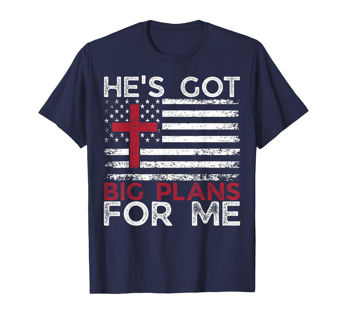 He's Got Big-Plans For Me Christian Children Bible Verse T-Shirt