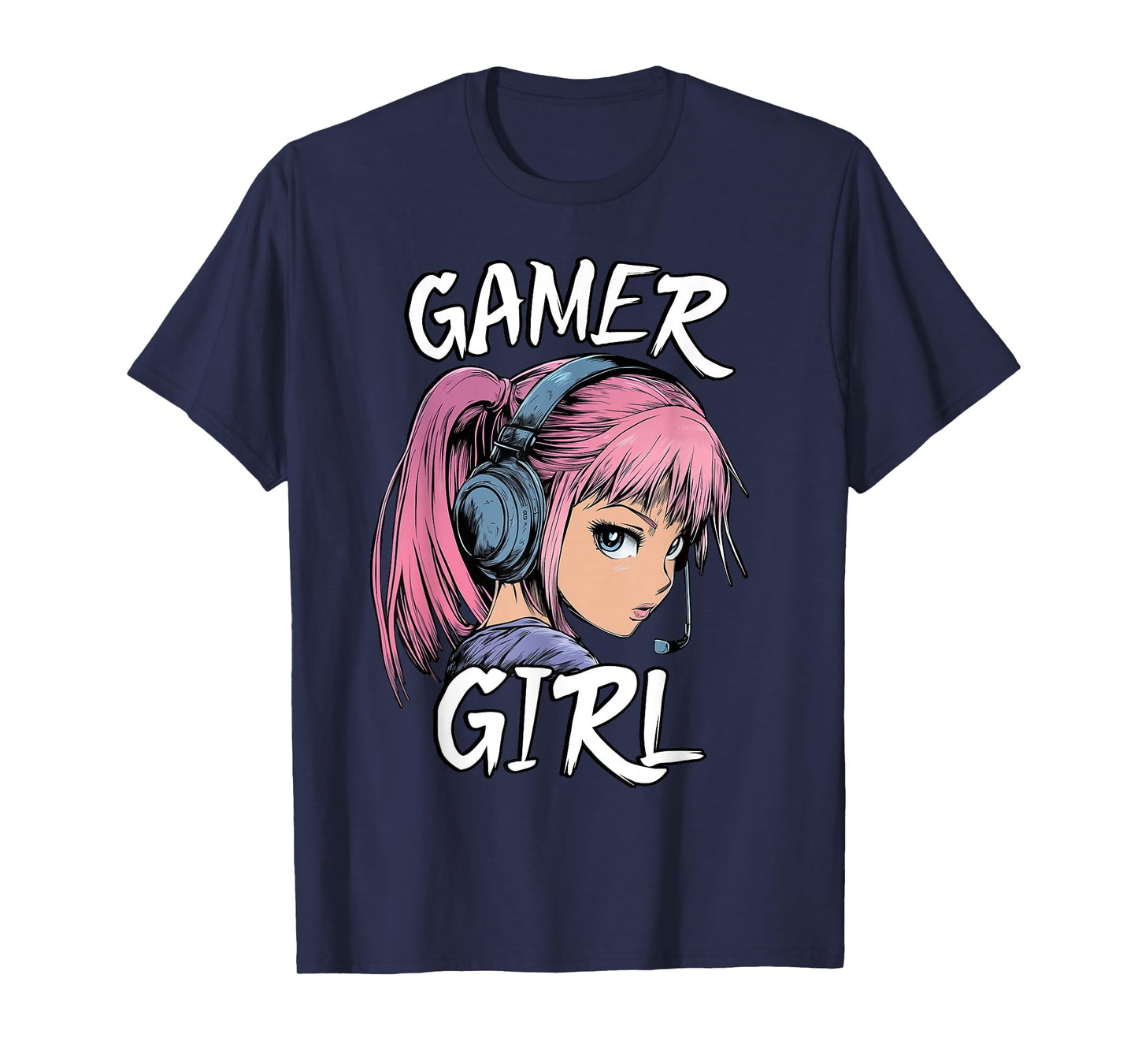 Gamer Girl Shirt For Girls Teens Women Video Gaming Graphic T-Shirt