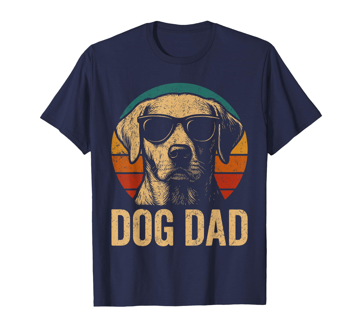 Dog Daddy Retro Vintage Dog Lover Owner Dog Dad for Men T-Shirt