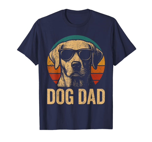 Dog Daddy Retro Vintage Dog Lover Owner Dog Dad for Men T-Shirt