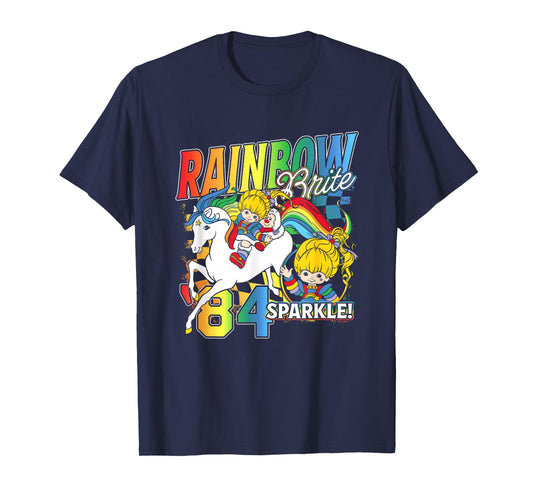 Rainbow Brite 84 Sparkle! Vintage Poster T-Shirt