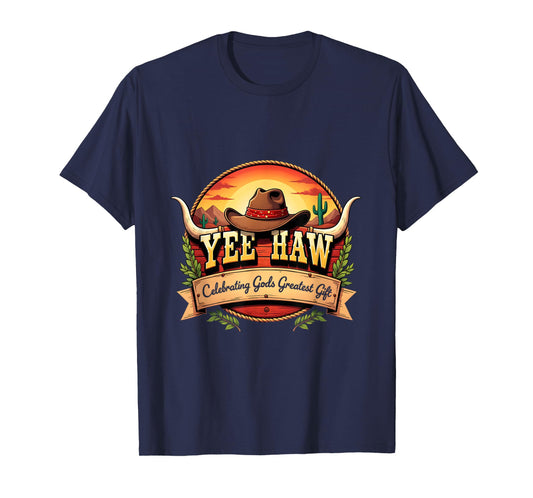 VBS 2025 Celebrating Greatest Yee Haw Camp Youth T-Shirt