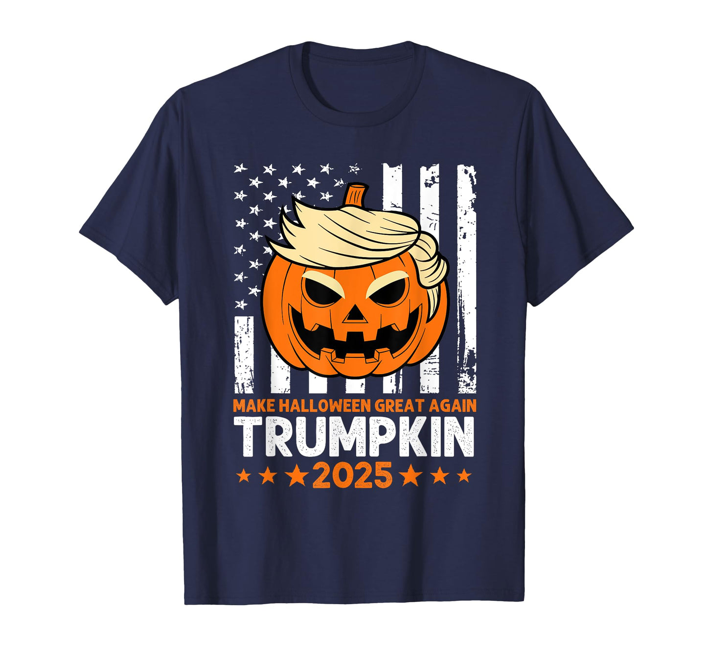 Trumpkin 2025 USA Make Halloween Great Again Funny T-Shirt
