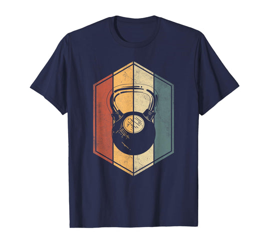 Workout Gifts Vintage Kettlebell Fitness Gym Weight Lifting T-Shirt
