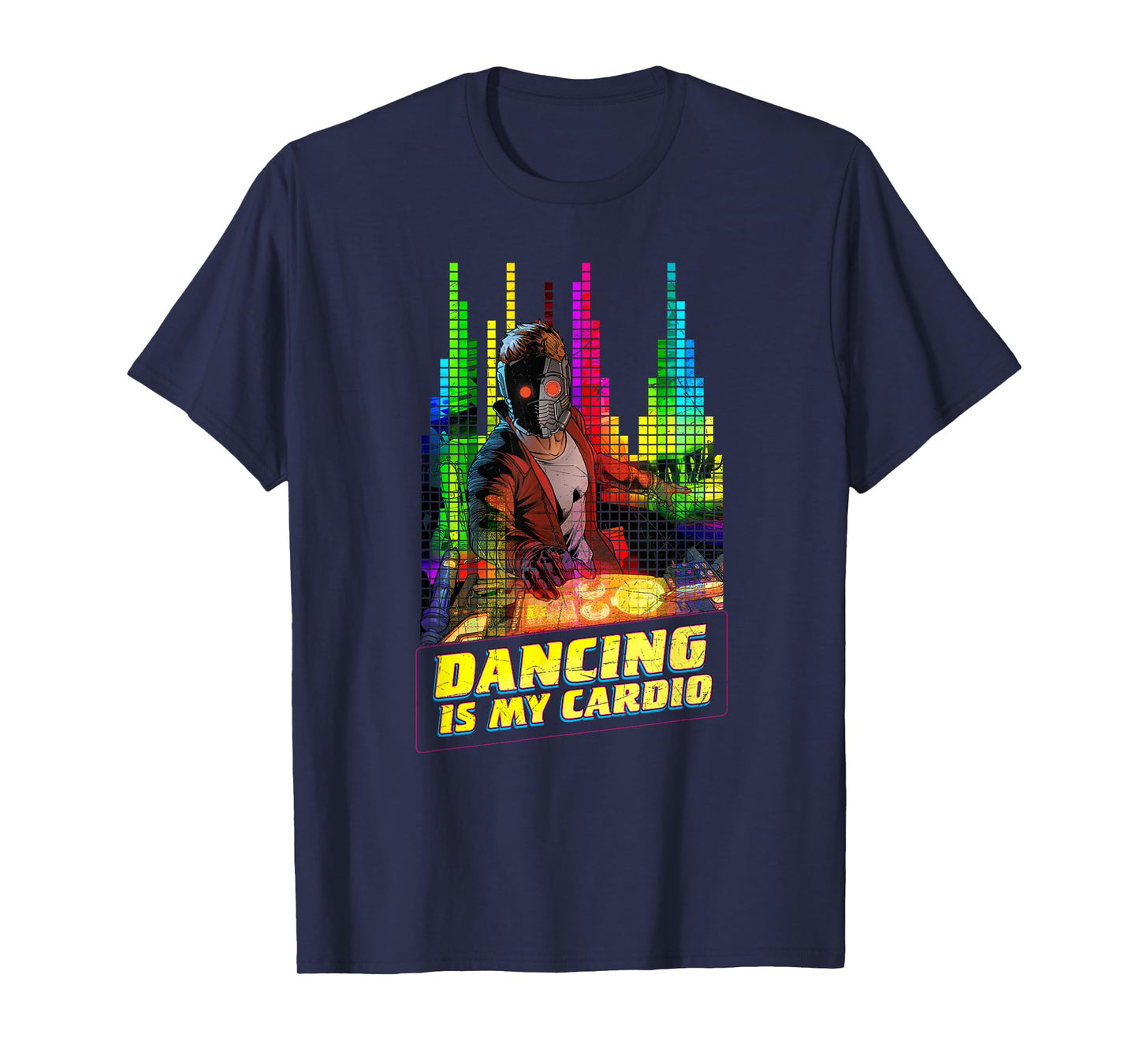 Marvel Star-Lord Peter Quill Dancing is My Cardio T-Shirt