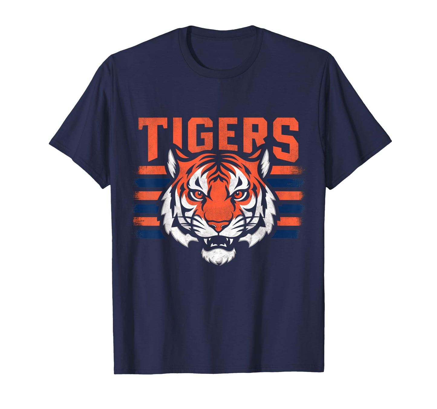 Vintage Tigers Throwback Retro T-Shirt