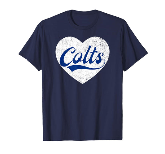 Colts Name Vintage Retro Men Women T-Shirt