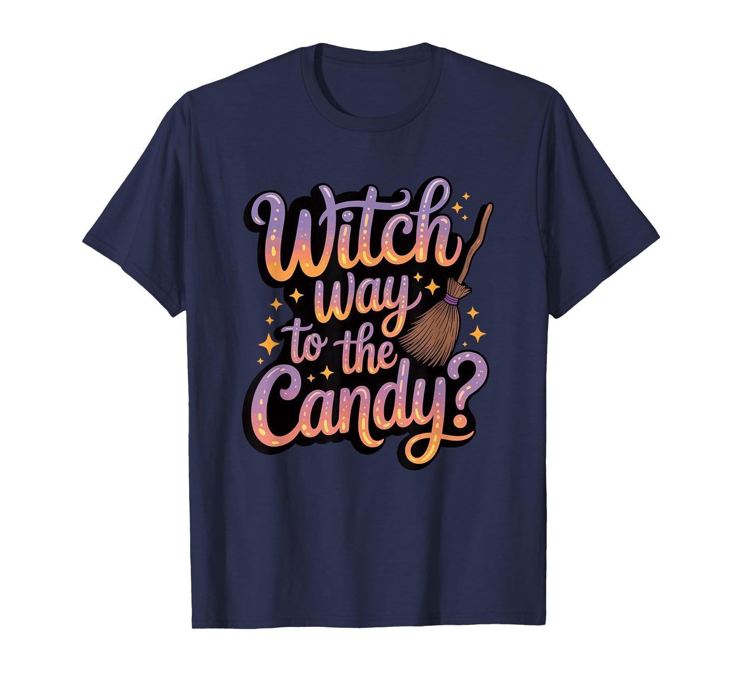 Halloween Witch Way to The Candy T-Shirt