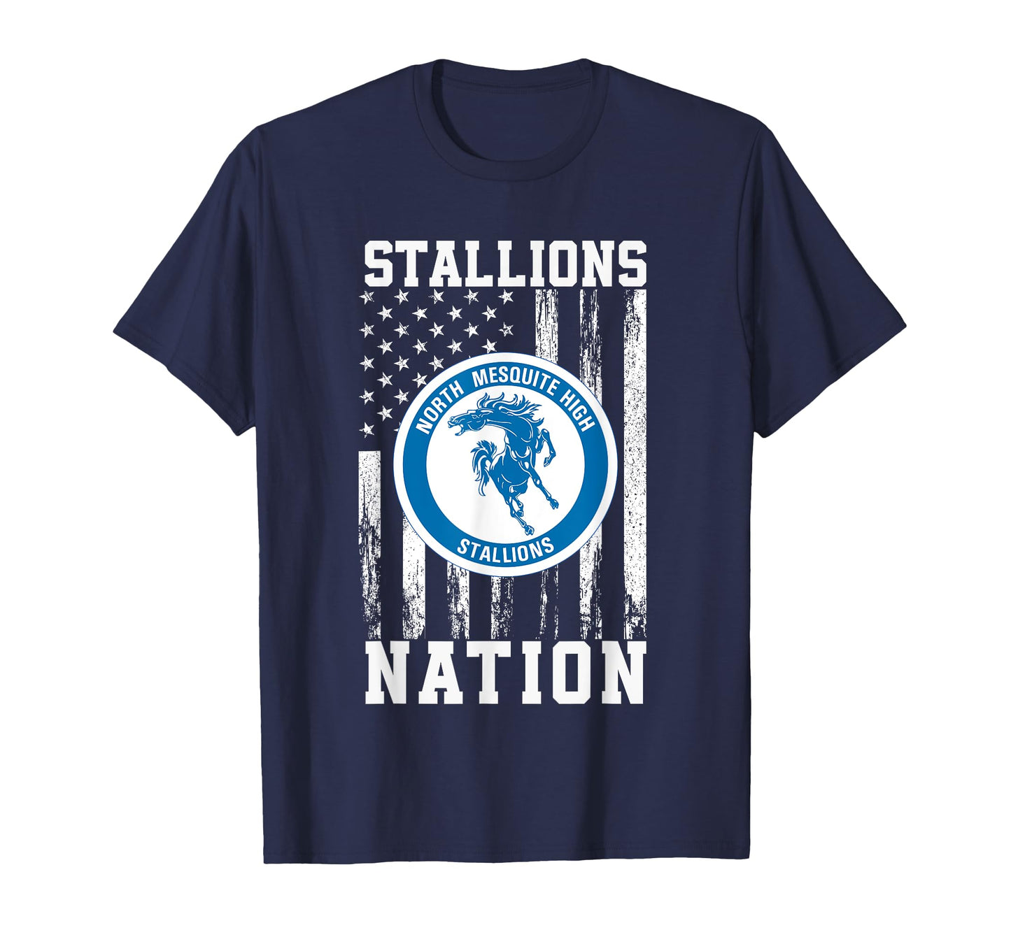 North Mesquite Stallions Logo Nation HS T-Shirt