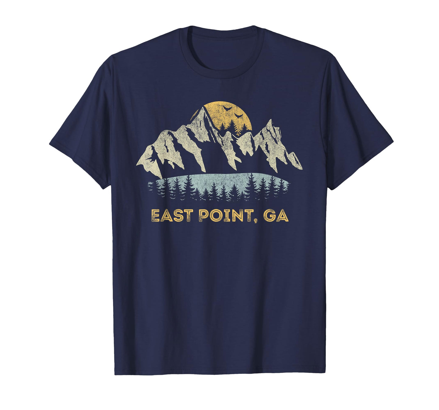 East Point Georgia Mountain Sunset Sunrise GA T-Shirt