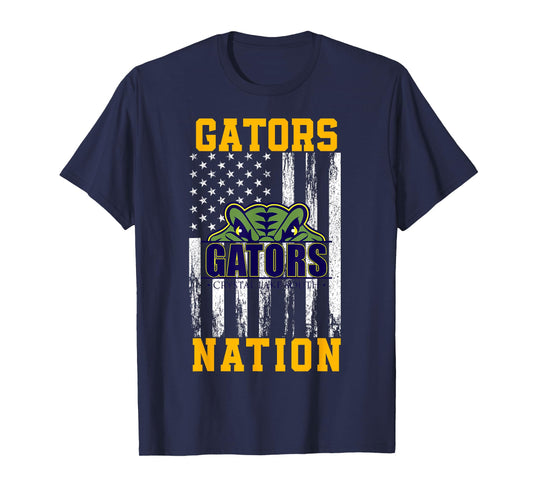 Crystal Lake South Gators Logo Nation HS T-Shirt