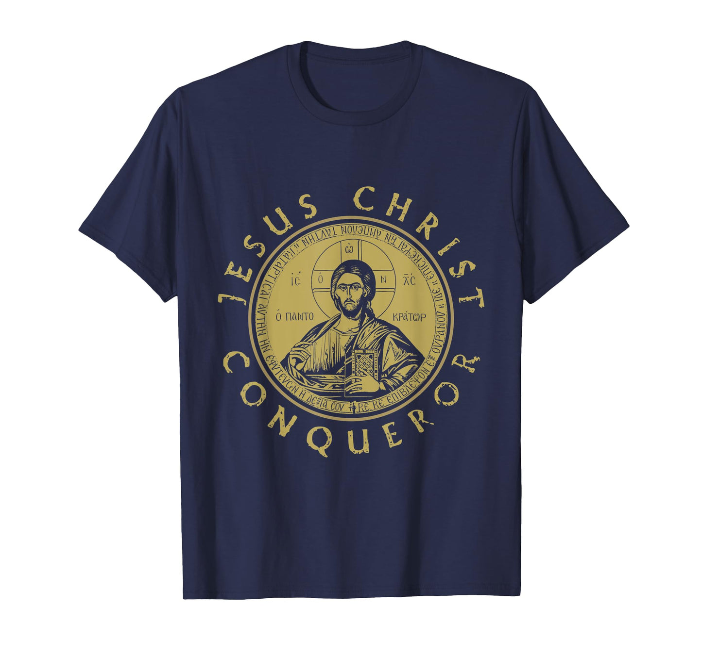 Jesus Christ Conqueror Orthodox Christianity T-Shirt