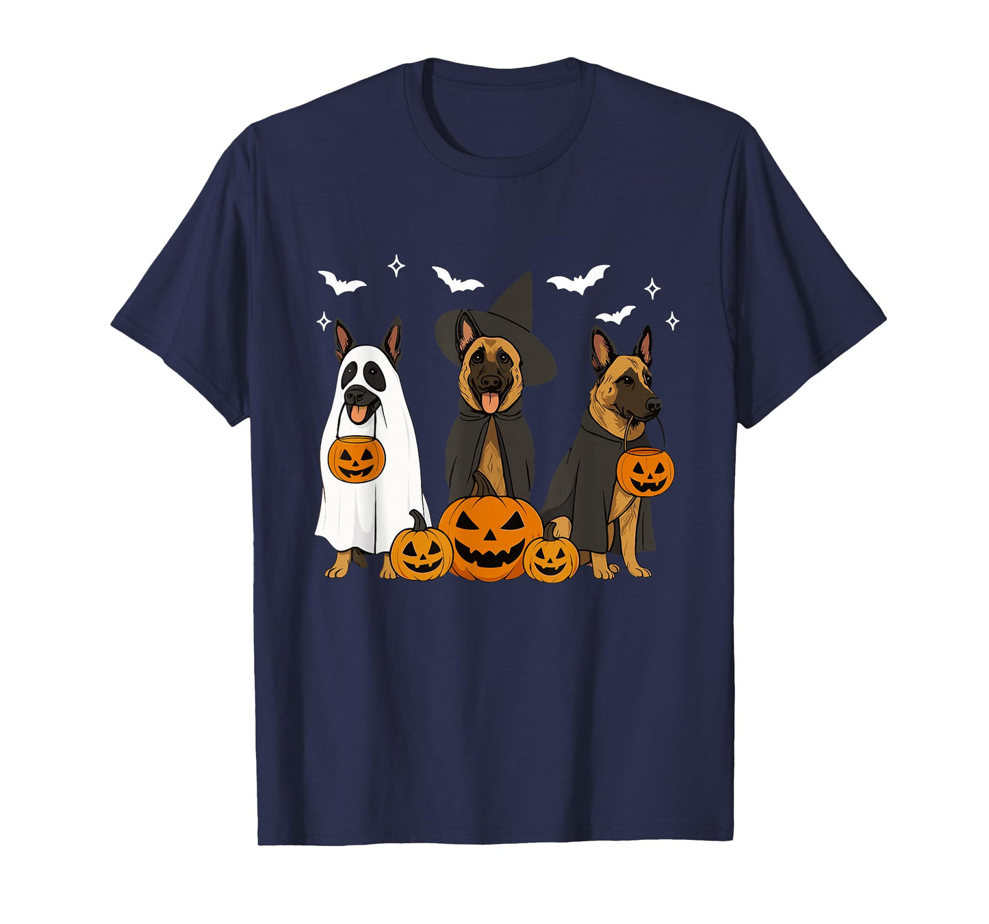 Belgian Malinois Halloween Belgian Shepherd Witch Dog Mom T-Shirt