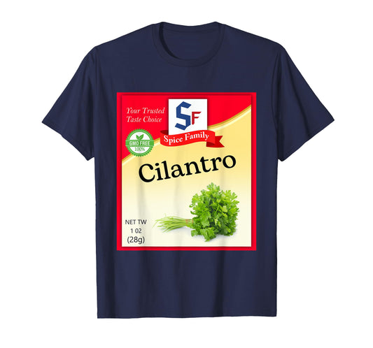 Cilantro Condiment Costume Holiday Spice Costumes T-Shirt