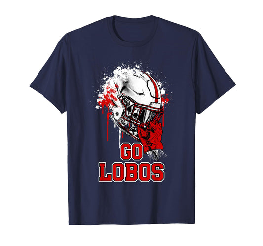 Langham Creek Lobos Rising Helmet GO! T-Shirt