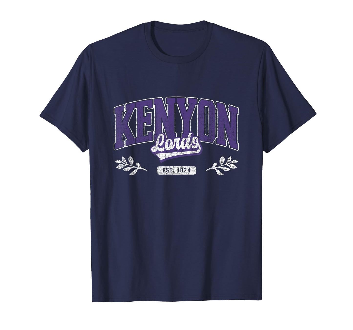 Vintage Kenyon Athletic Sports Tee Men Women T-Shirt
