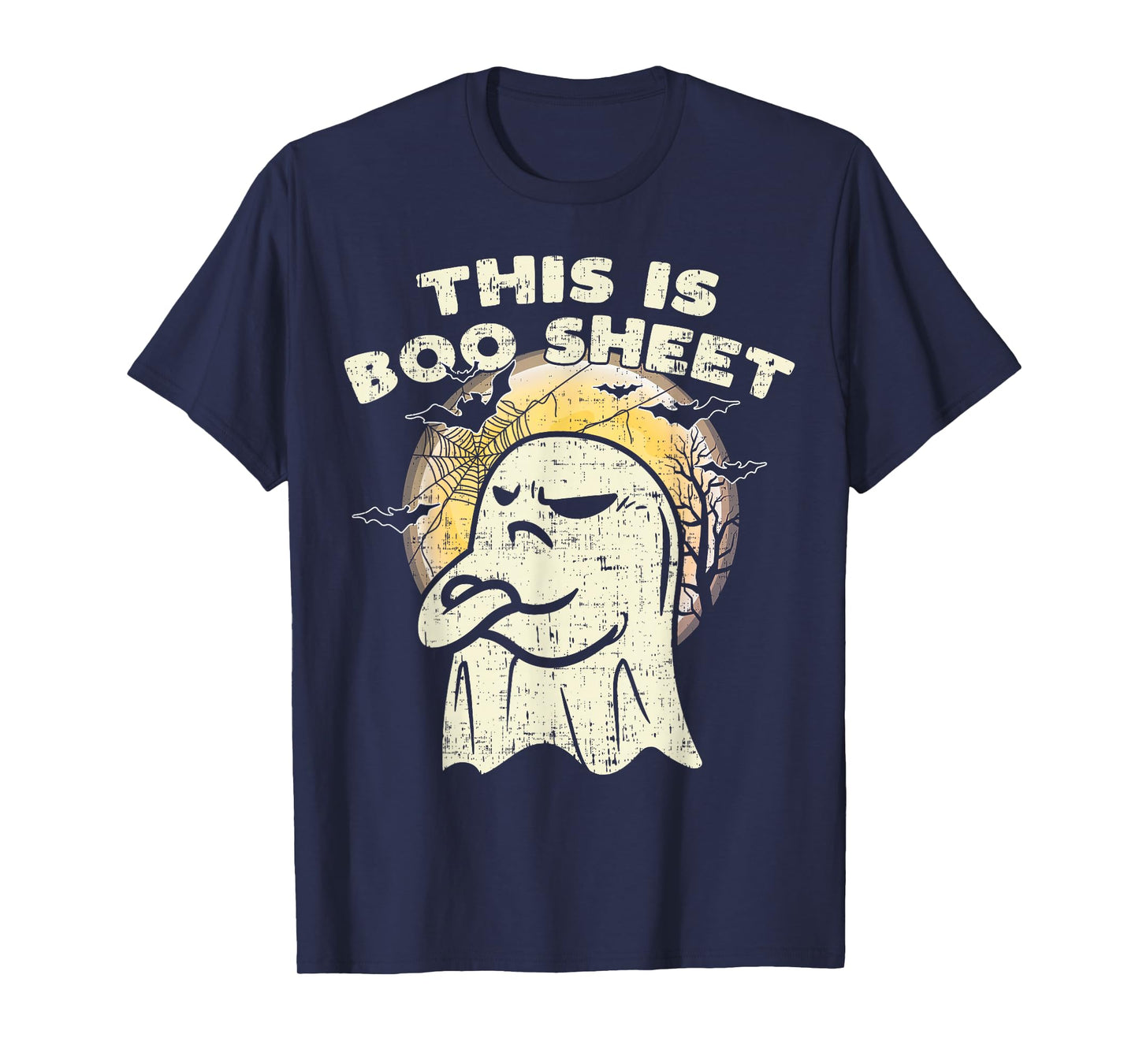 This is Boo Sheet - Ghost Retro Halloween Costume Men Women T-Shirt