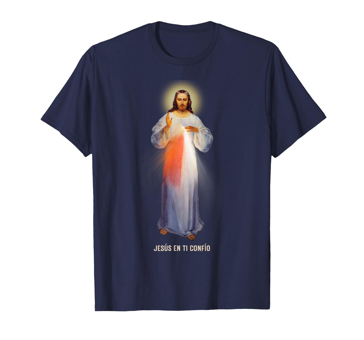 Jesús En Ti Confío (texto en español) Divina Misericordia T-Shirt