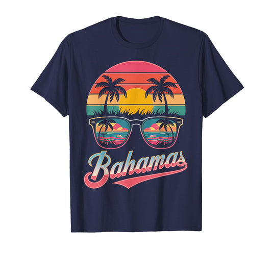 Bahamas Beach Vacation Bahamian Pride Vintage Bahamas T-Shirt