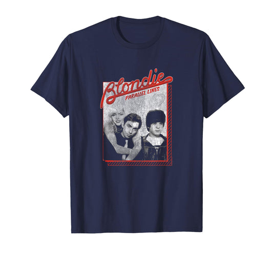 Blondie Parallel Lines Heart of Glass Photo Vintage Band T-Shirt