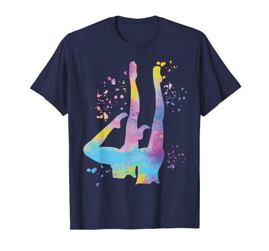 Synchronized Swimming Colorsplash Team Artistic Swim T-Shirt