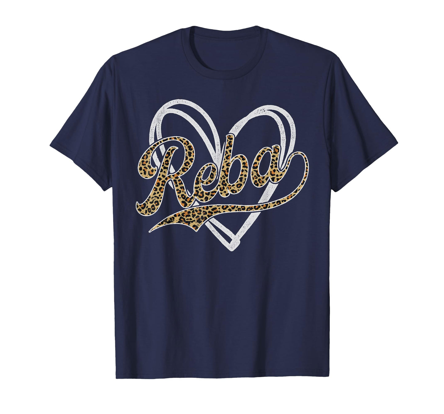 Vintage Reba Name Retro Style 70s 80s First For Men Women T-Shirt