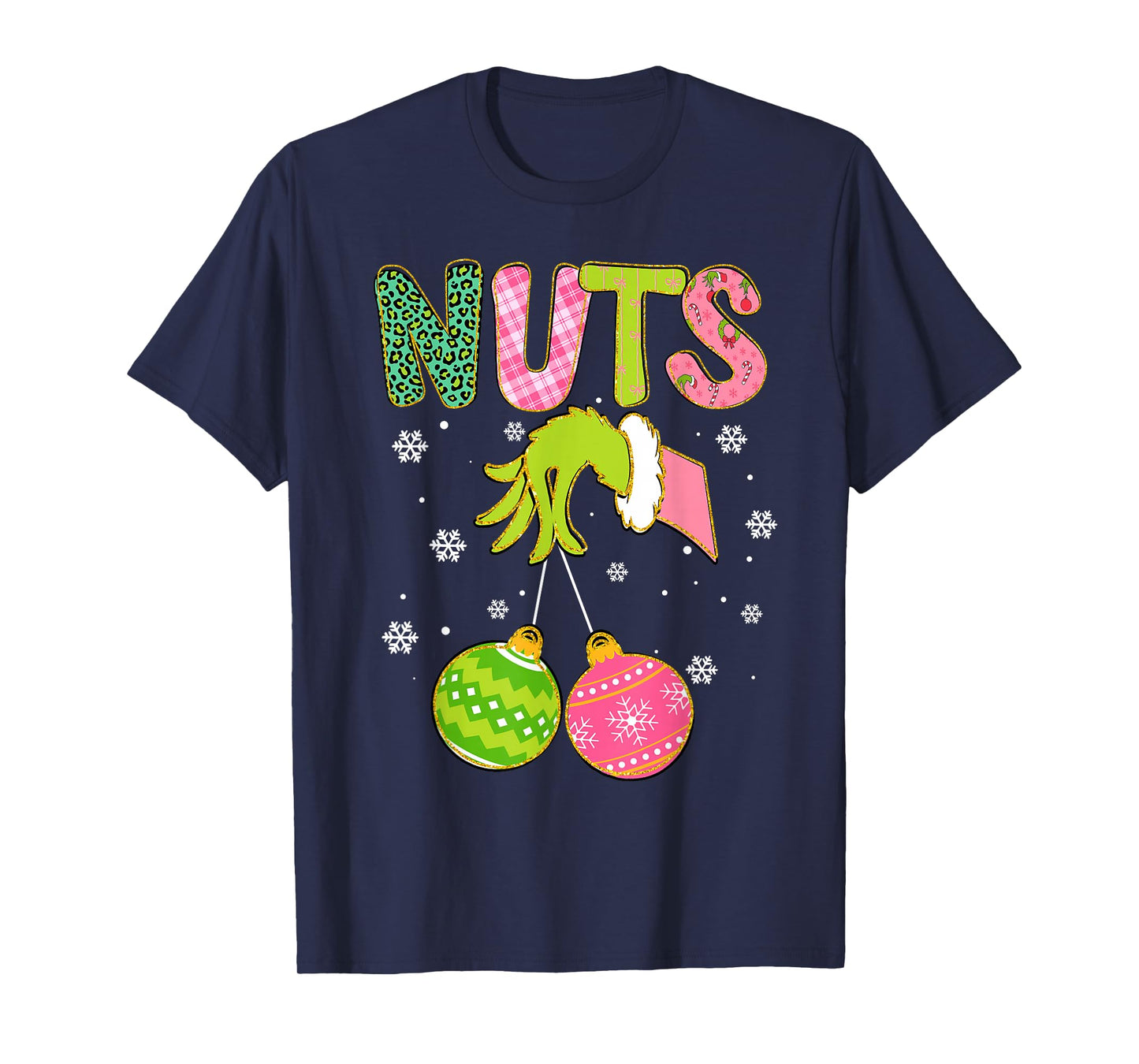 Chest Nuts Matching Chestnuts Christmas Couples Nuts Funny T-Shirt