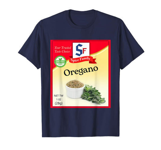 Oregano Condiment Costume Holiday Spice Costumes T-Shirt