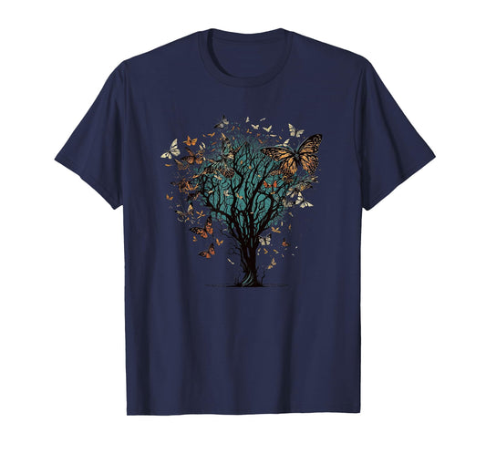 Butterfly Tree funny butterfly T-Shirt