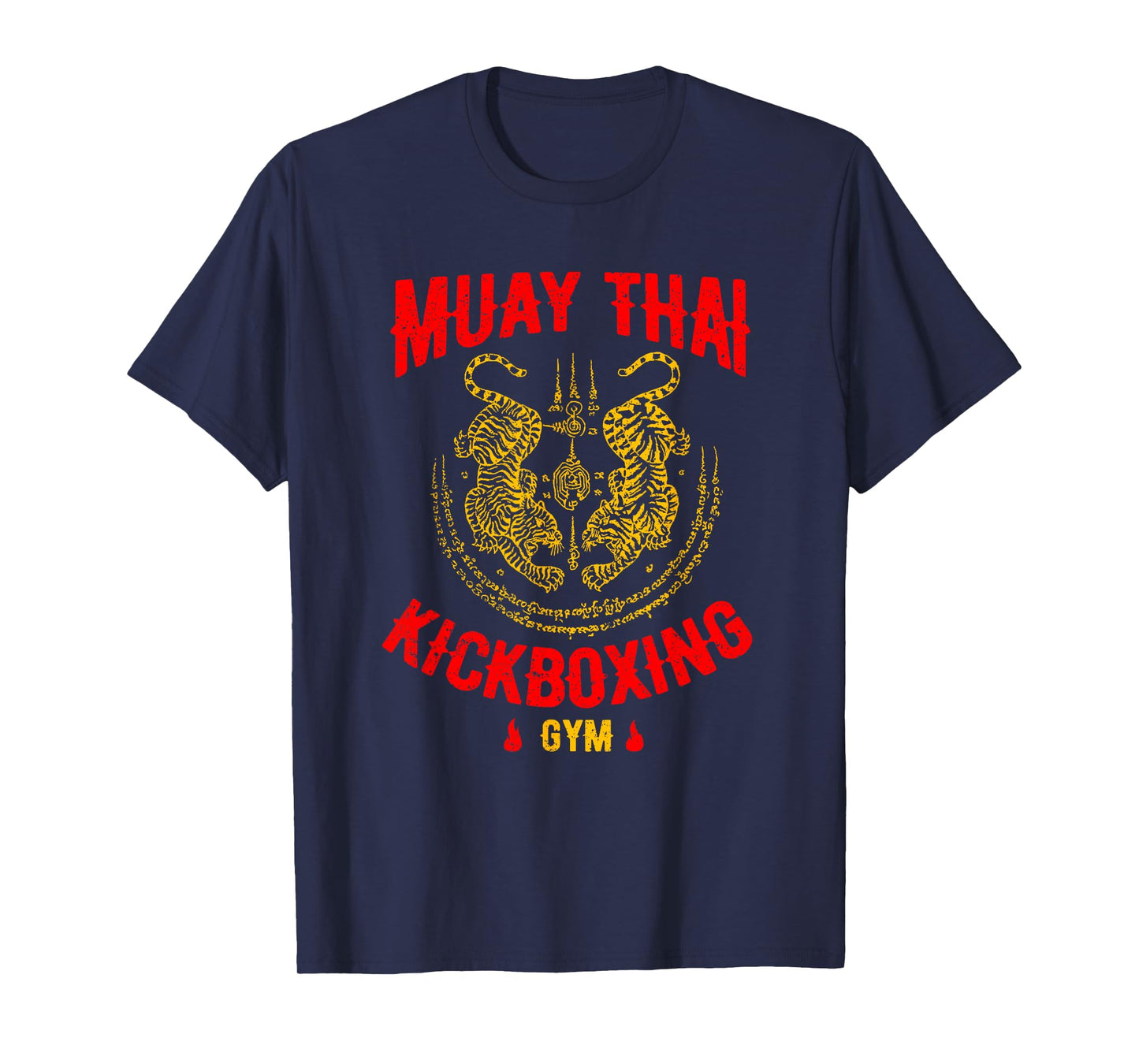 Tiger Muay Thai Kickboxing Gym MMA Training Gift T-Shirt