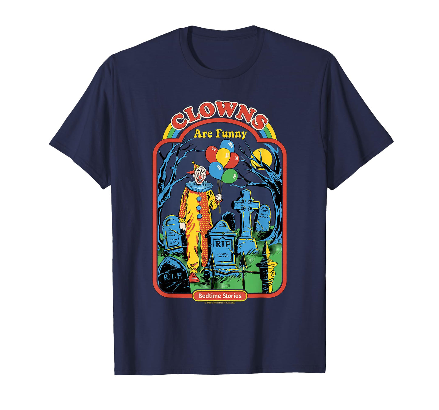 Clowns are Funny Sarcastic Retro Vintage Funny Adult Humor T-Shirt