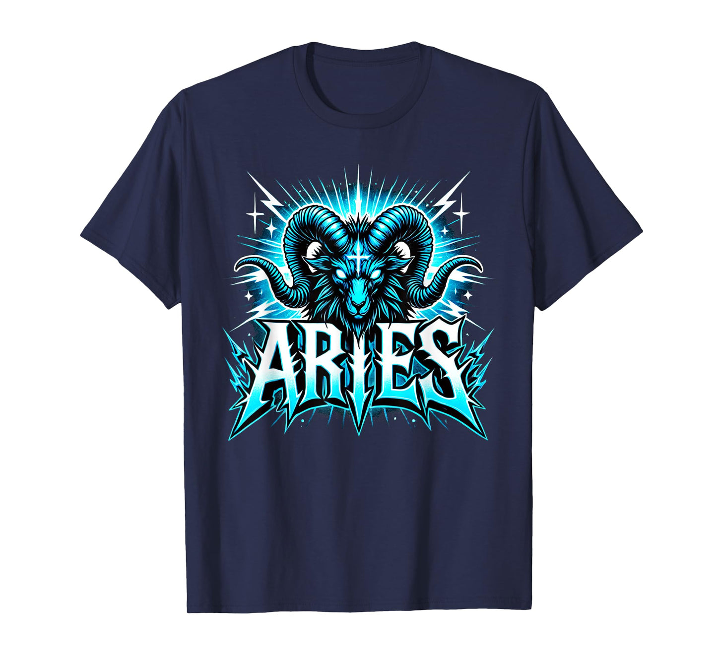 Aries Heavy Metal Zodiac T-Shirt