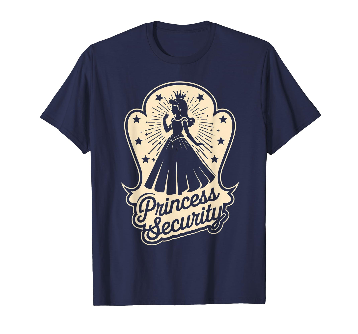 Princess Security Costume Cute Princess Girls Birthday T-Shirt