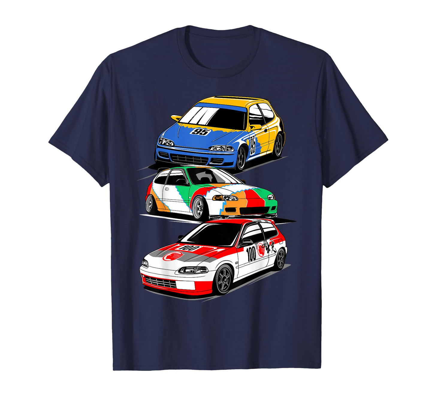 Civic eg 6 jdm legend Japanese racing car T-Shirt