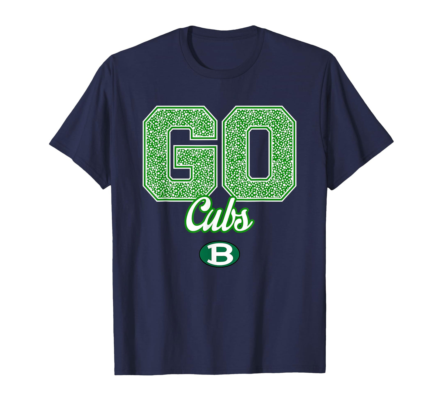 Brenham Cubs Logo GO! School Pride HS T-Shirt