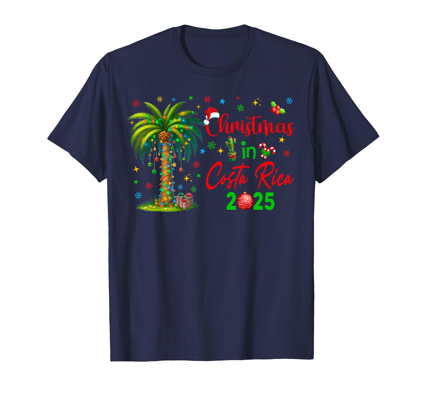 Costa Rica Cancun Cabo Christmas Trip Outfit T-Shirt