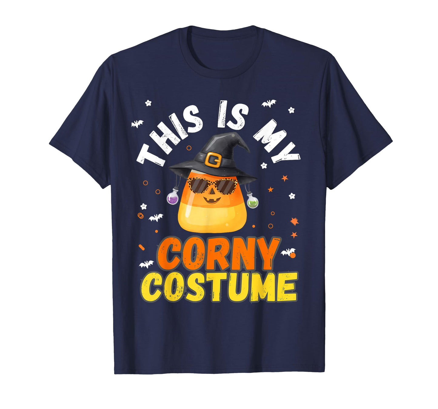 Halloween Witch Candy Corn This is My Corny Costume Party T-Shirt