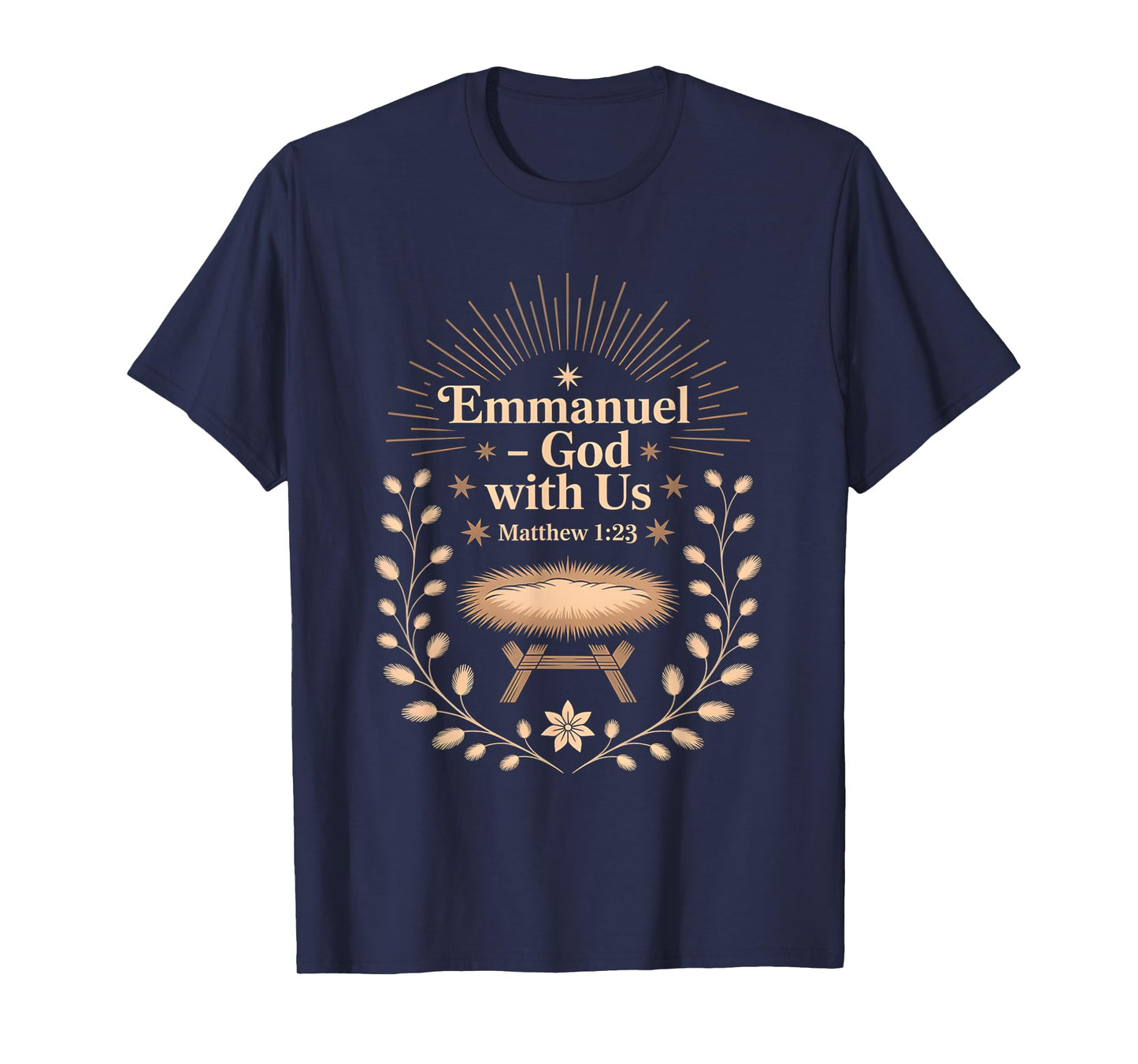 Emmanuel God With Us T Shirt T-Shirt