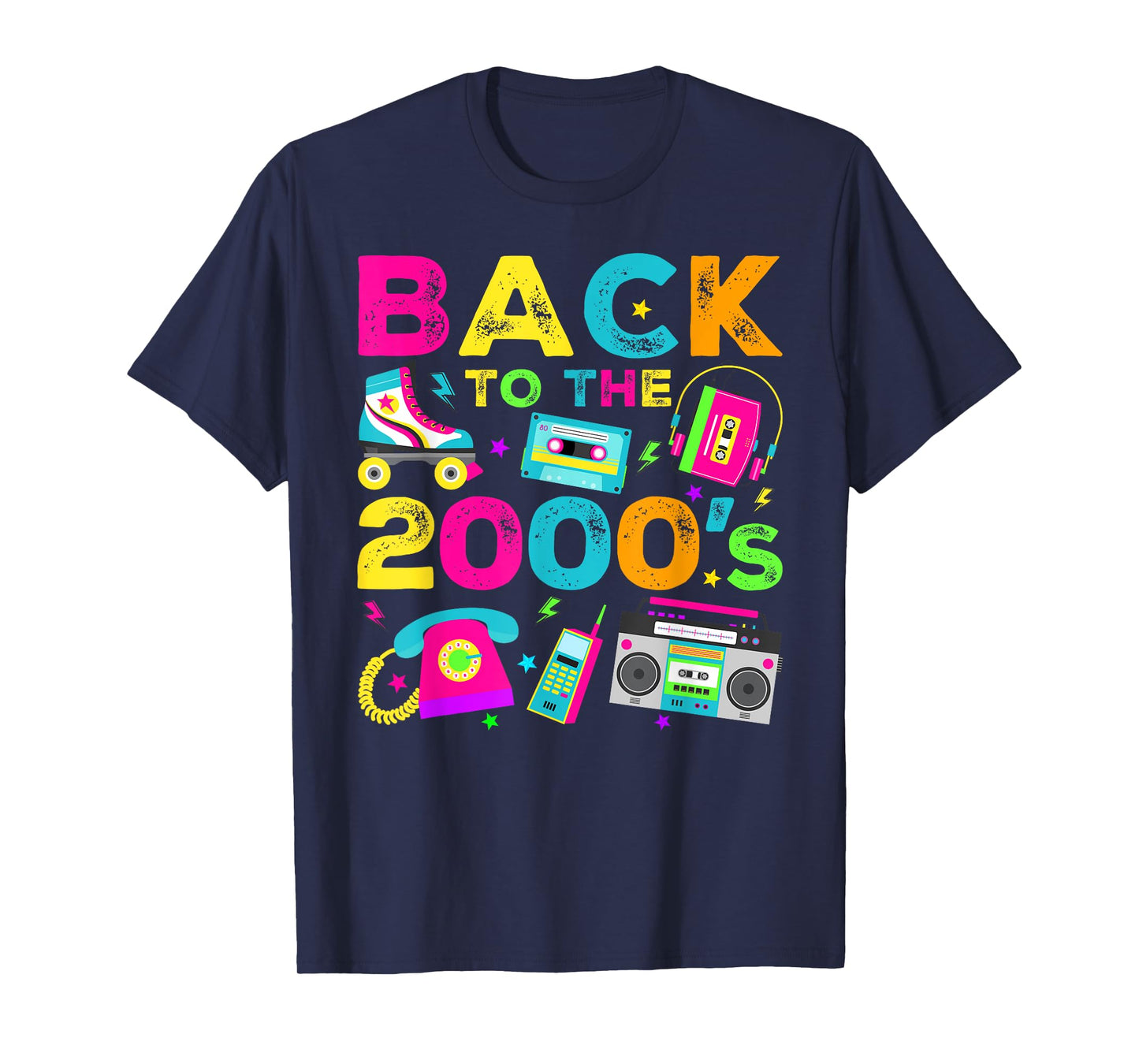 Back To 2000's 2000s Vintage Style 2000s Retro Party T-Shirt