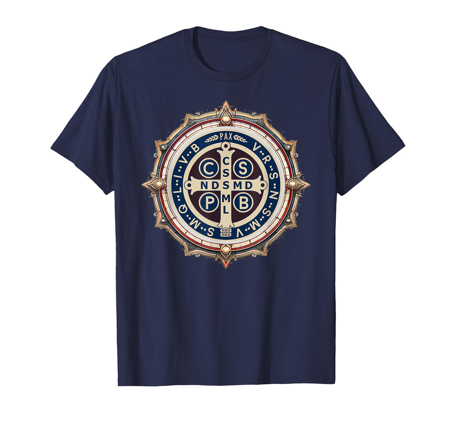 Catholic Saint Benedict Medal T-Shirt